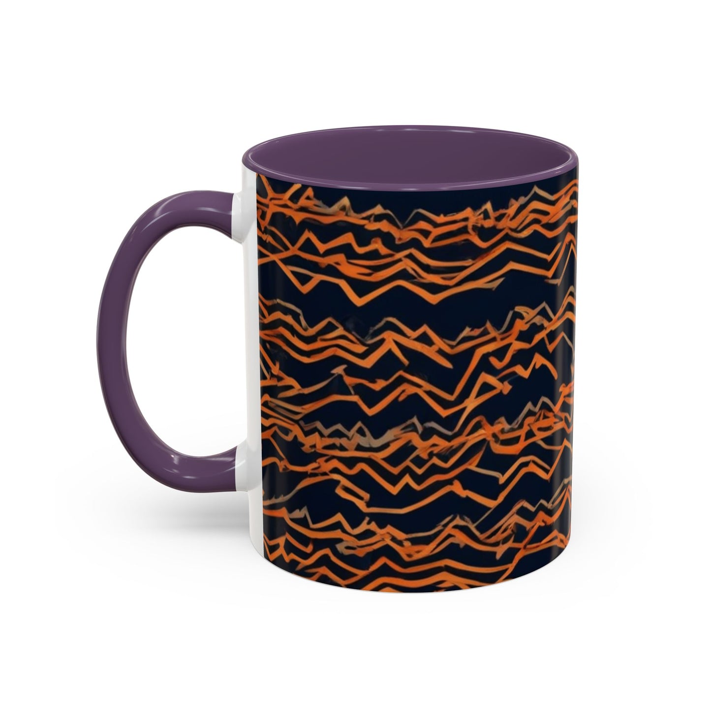 boostlete-field-day-pattern-ekg-bold-0135 — Accent Mug 11oz/15oz