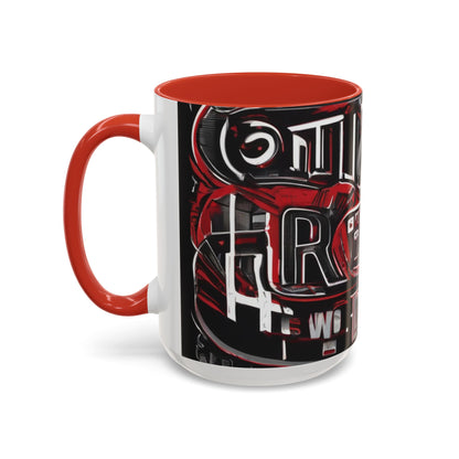 boostlete-boost-mode-type-win-the-day-outline-over-solid-monoline-0477 — Accent Mug 11/15oz
