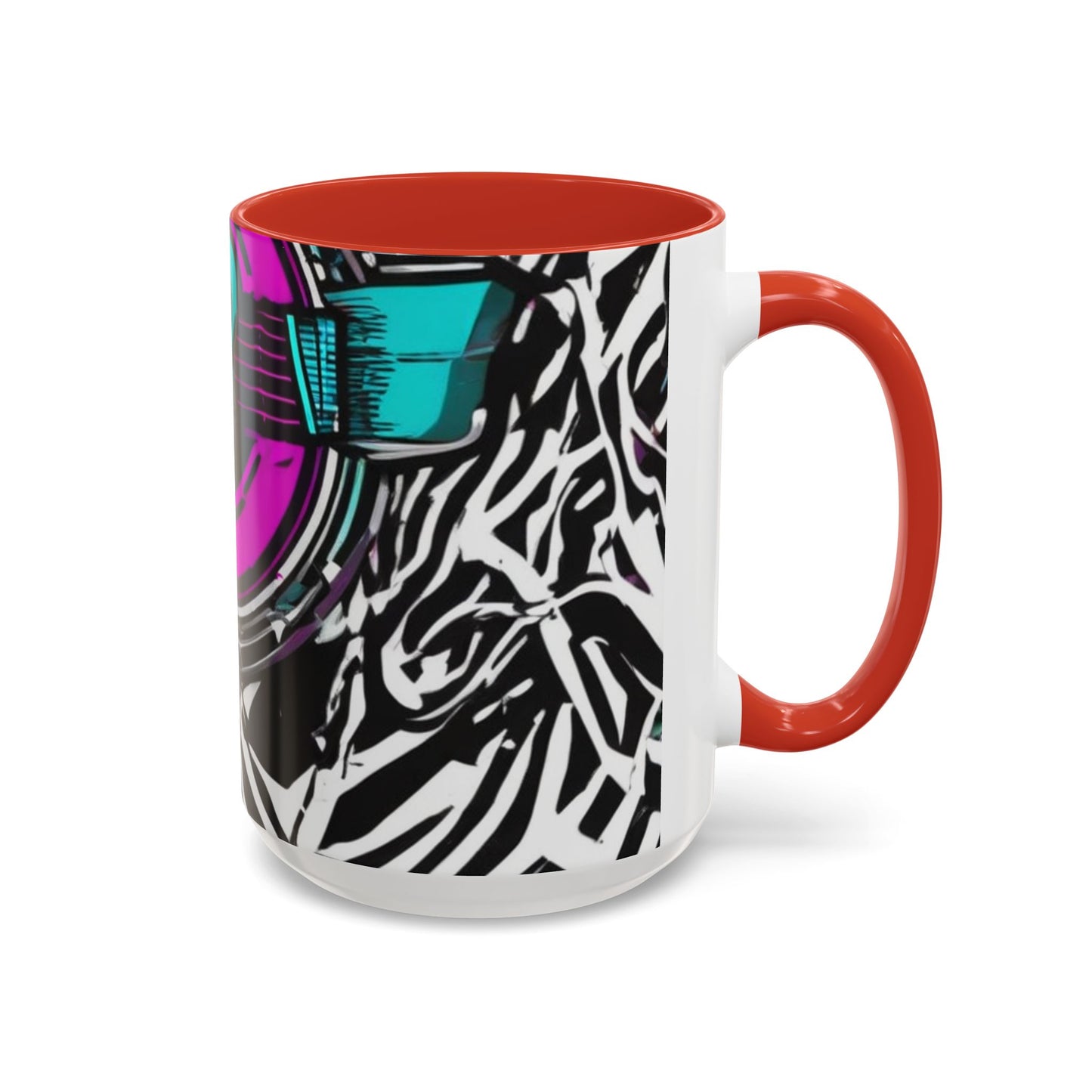 boostlete-boost-mode-type-again-badge-monoline-0293 — Accent Mug 11oz/15oz