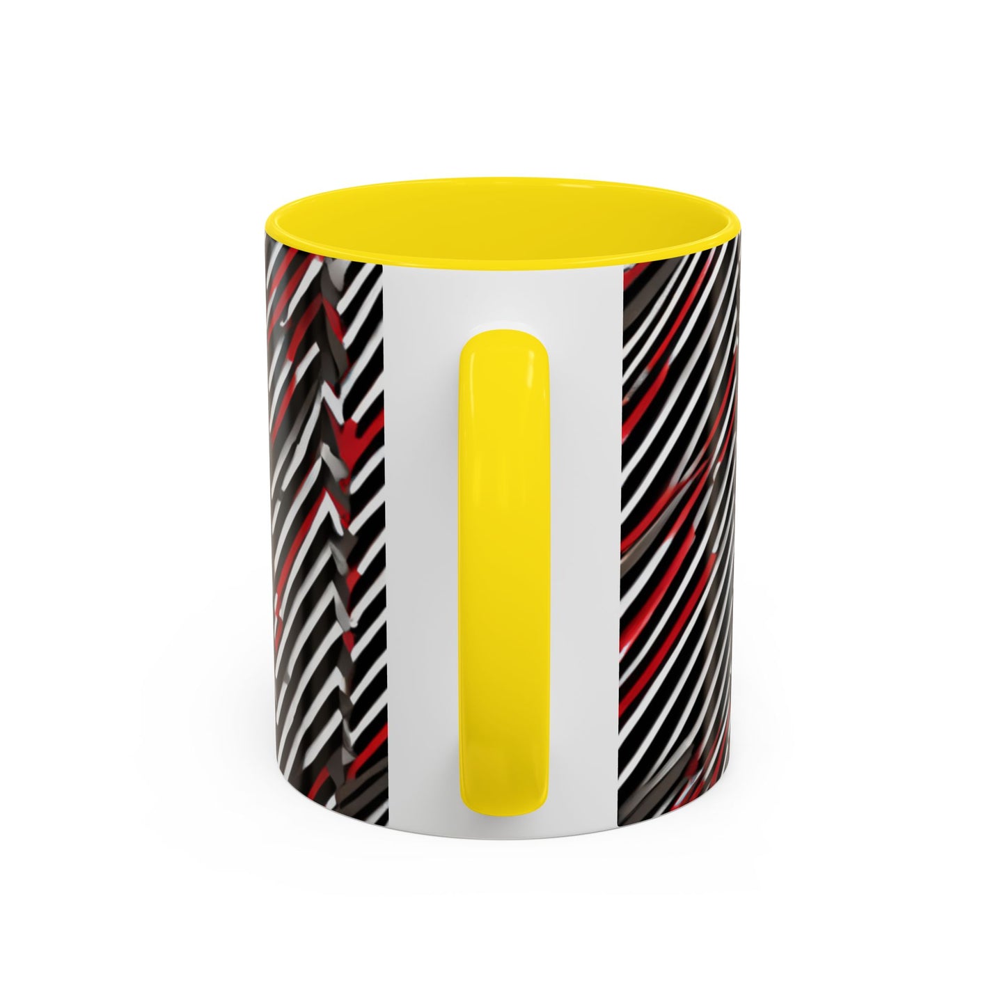 boostlete-field-day-pattern-diagonal-paper-0287 — Accent Mug 11oz/15oz