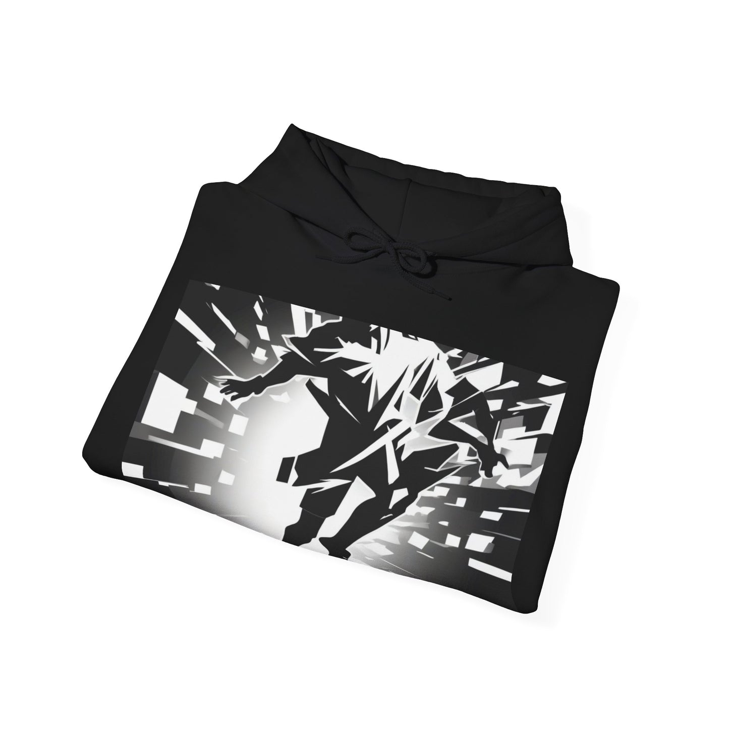 boostlete-am-crew-scene-sprinter-high-modern-0312 — Unisex Heavy Blend Hooded Sweatshirt (Gildan)