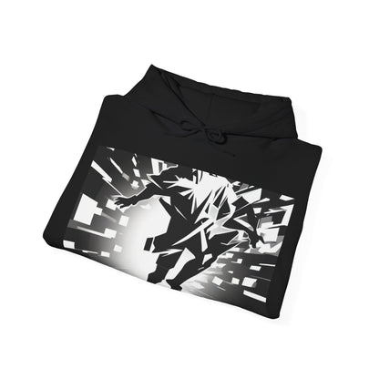 boostlete-am-crew-scene-sprinter-high-modern-0312 — Unisex Heavy Blend Hooded Sweatshirt (Gildan)