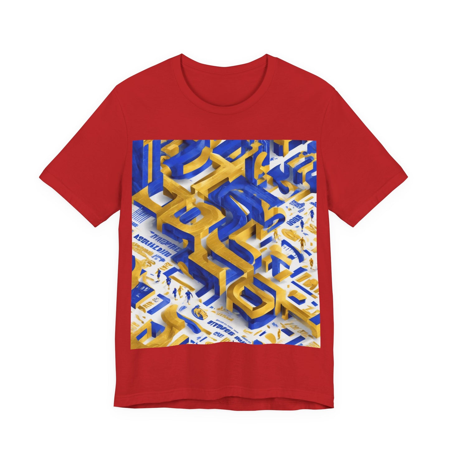 boostlete-iron-intent-type-one-more-rep-arc-isometric-0069 — Unisex Jersey Short Sleeve (B+C 3001)