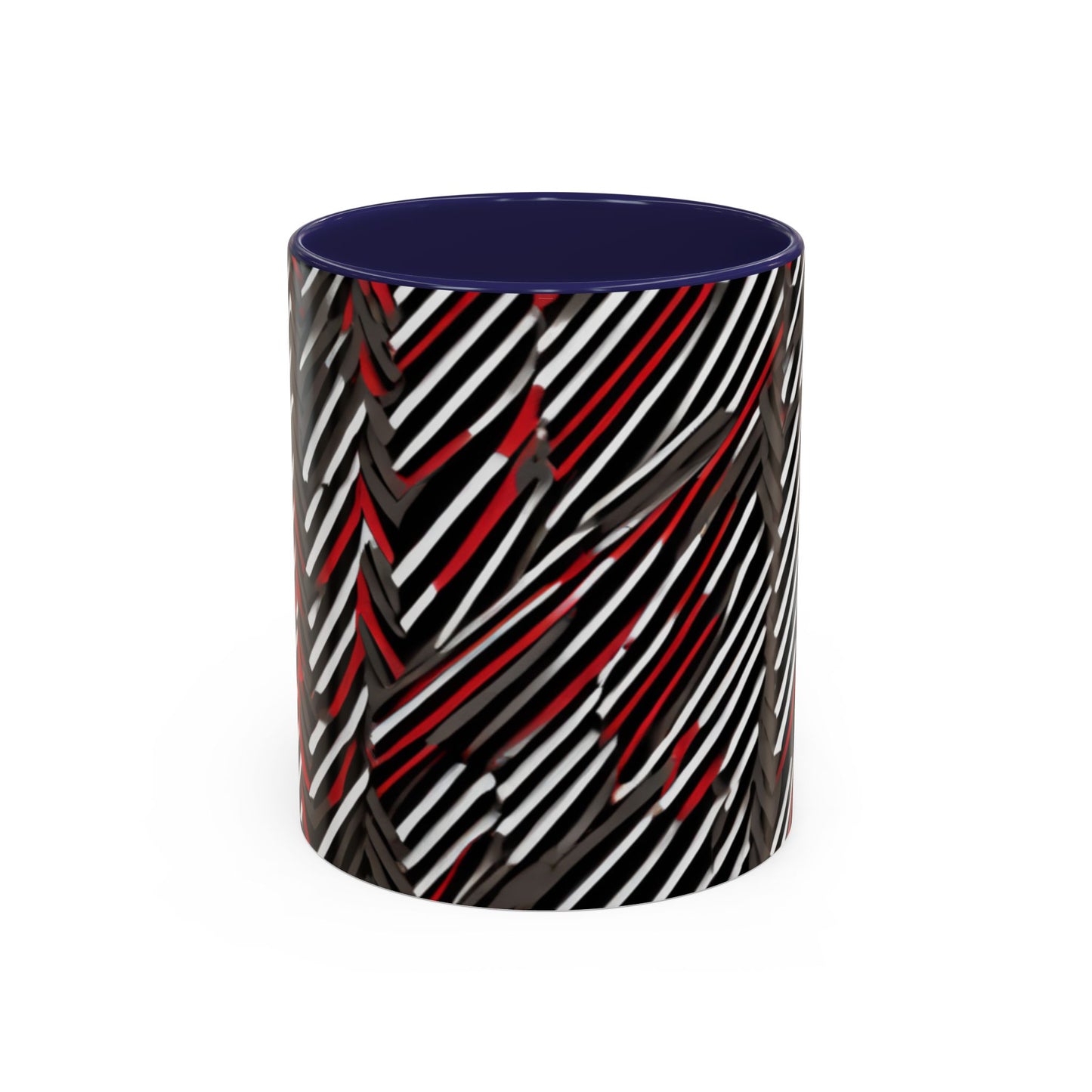 boostlete-field-day-pattern-diagonal-paper-0287 — Accent Mug 11oz/15oz