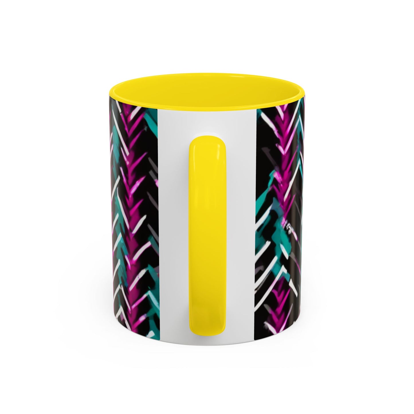 boostlete-recovery-progress-pattern-chevron-retro-0243 — Accent Mug 11/15oz