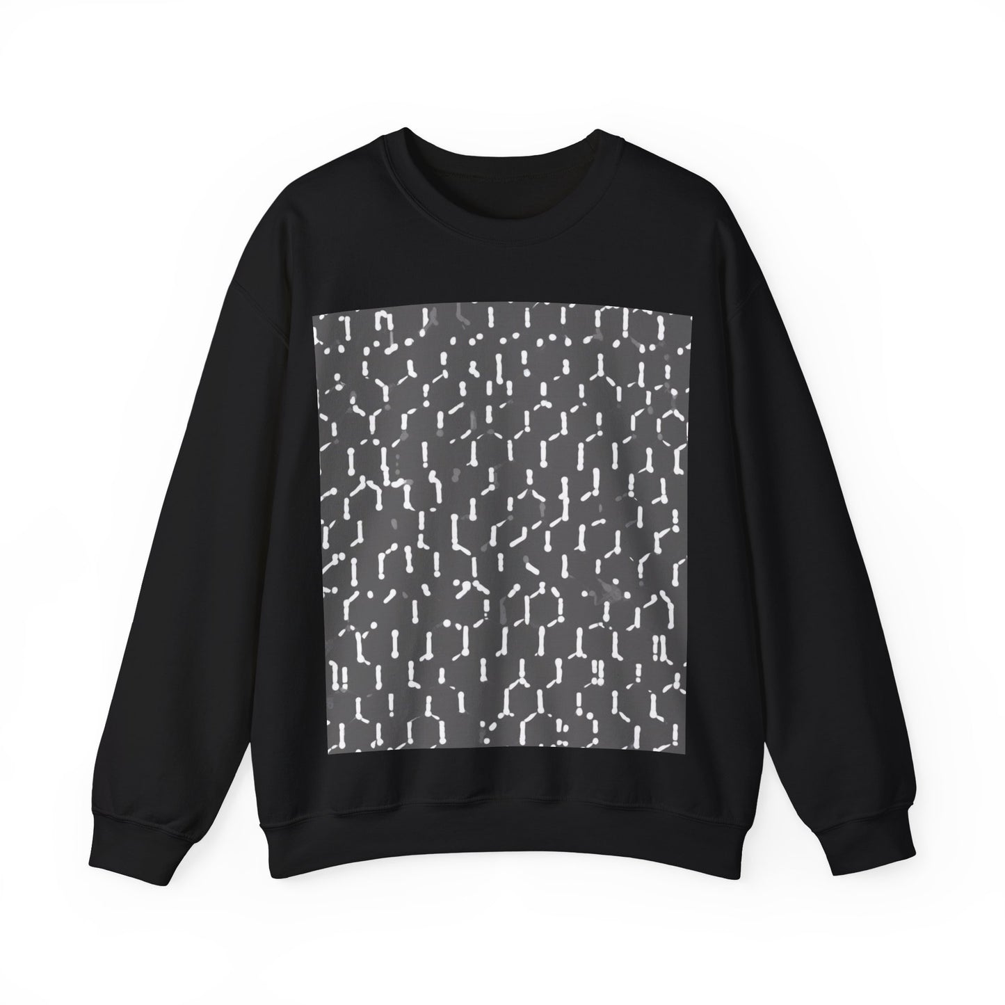 boostlete-recovery-progress-pattern-dotted-industrial-0355 — Unisex Heavy Blend Crewneck (G18000)