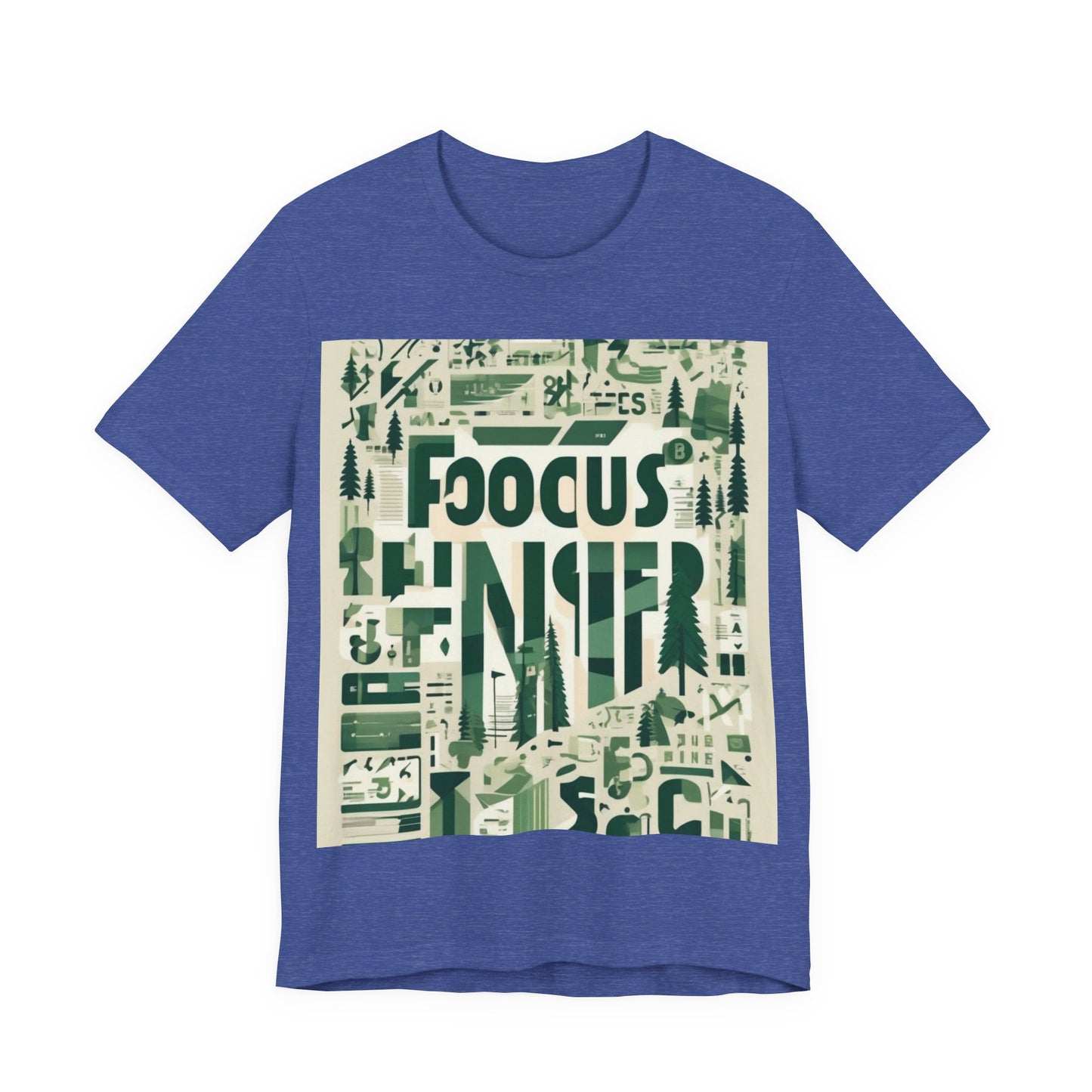 boostlete-boost-mode-type-focus-finish-banner-modern-0113 — Unisex Jersey Short Sleeve (B+C 3001)