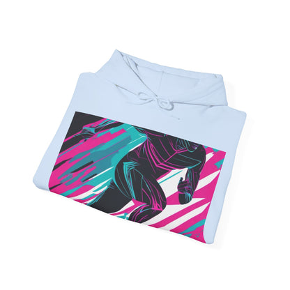 boostlete-mile-by-mile-scene-sprinter-motion-modern-0828 — Unisex Heavy Blend Hoodie (G18500)