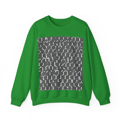 boostlete-recovery-progress-pattern-dotted-industrial-0355 — Unisex Heavy Blend Crewneck (G18000)