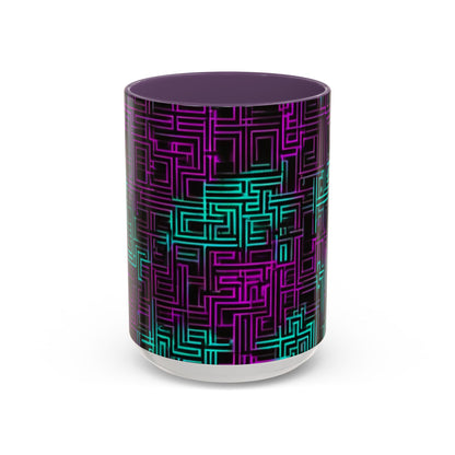 boostlete-boost-mode-pattern-plate-number-monoline-0079 — Accent Mug 11oz/15oz