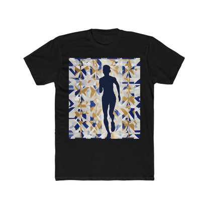 boostlete-recovery-progress-scene-marathoner-matte-geometric-0448 — Unisex Cotton Crew Tee (NL 3600)