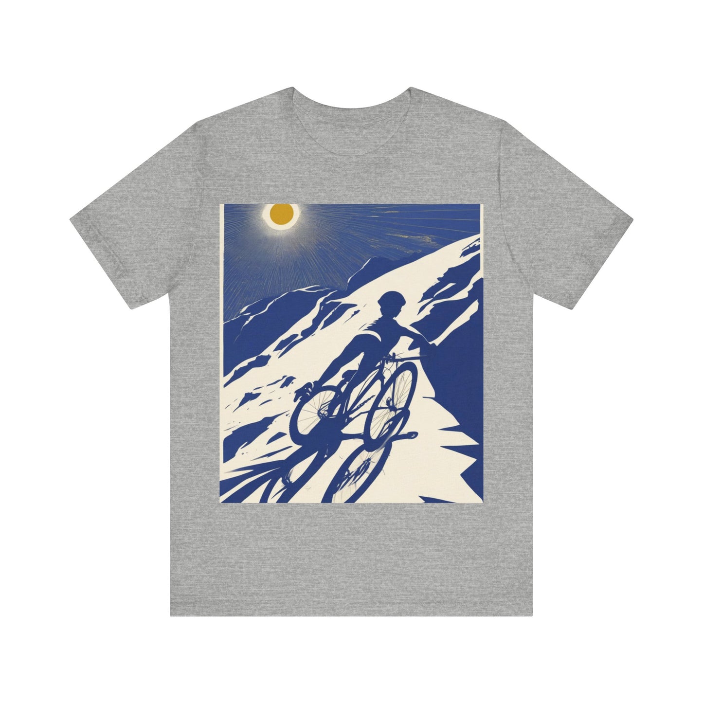 boostlete-am-crew-scene-cyclist-offset-bold-0008 — Unisex Jersey Short Sleeve (B+C 3001)