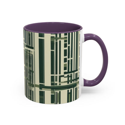 boostlete-quiet-power-pattern-barcode-blueprint-0167 — Accent Mug 11/15oz