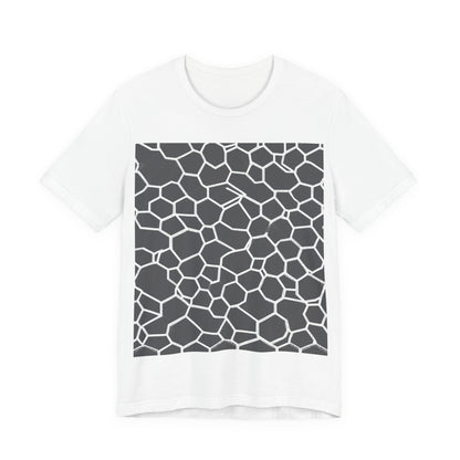 boostlete-iron-intent-pattern-hex-blueprint-0063 — Unisex Jersey Short Sleeve (B+C 3001)