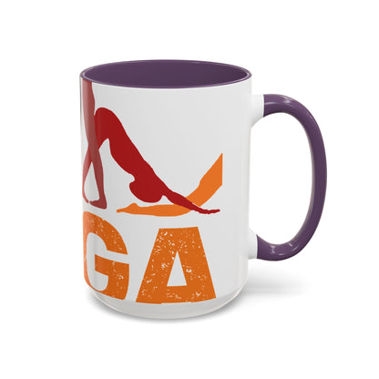 Yoga (2) — Accent Mug 11oz/15oz