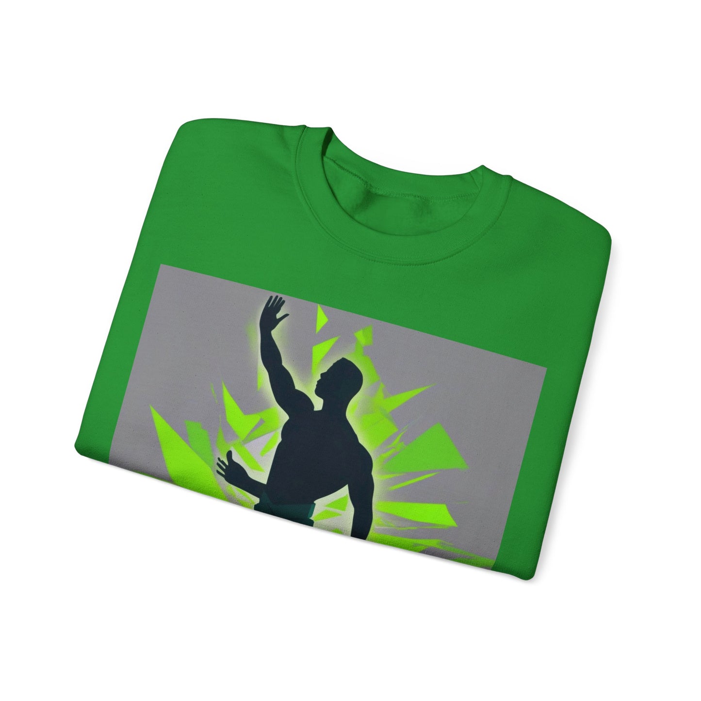 boostlete-mile-by-mile-scene-yogi-offset-isometric-0972 — Unisex Heavy Blend Crewneck (G18000)