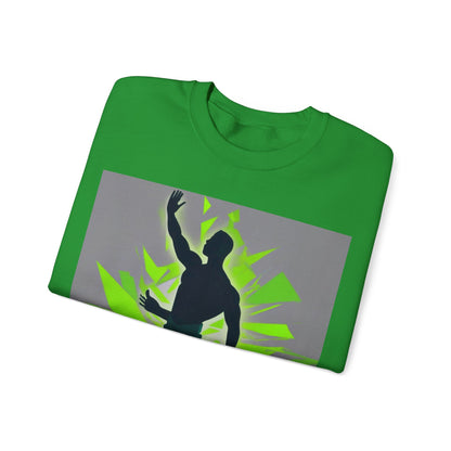 boostlete-mile-by-mile-scene-yogi-offset-isometric-0972 — Unisex Heavy Blend Crewneck (G18000)