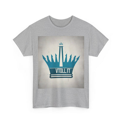 boostlete-am-crew-icon-crown-matte-industrial-0058 — Unisex Heavy Cotton Tee (Gildan 5000)