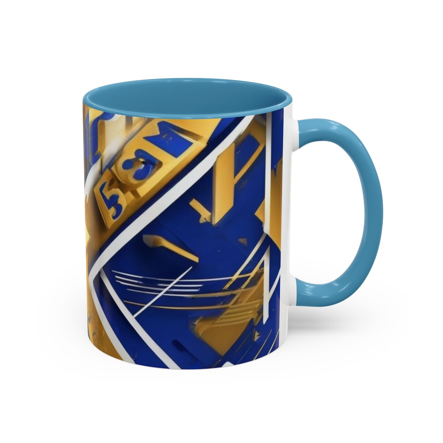 boostlete-am-crew-type-progress-beats-perfect-diagonal-modern-0209 — Accent Mug 11oz/15oz