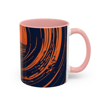 boostlete-rise-grind-icon-sunrise-speed-line-art-0202 — Accent Mug 11oz/15oz