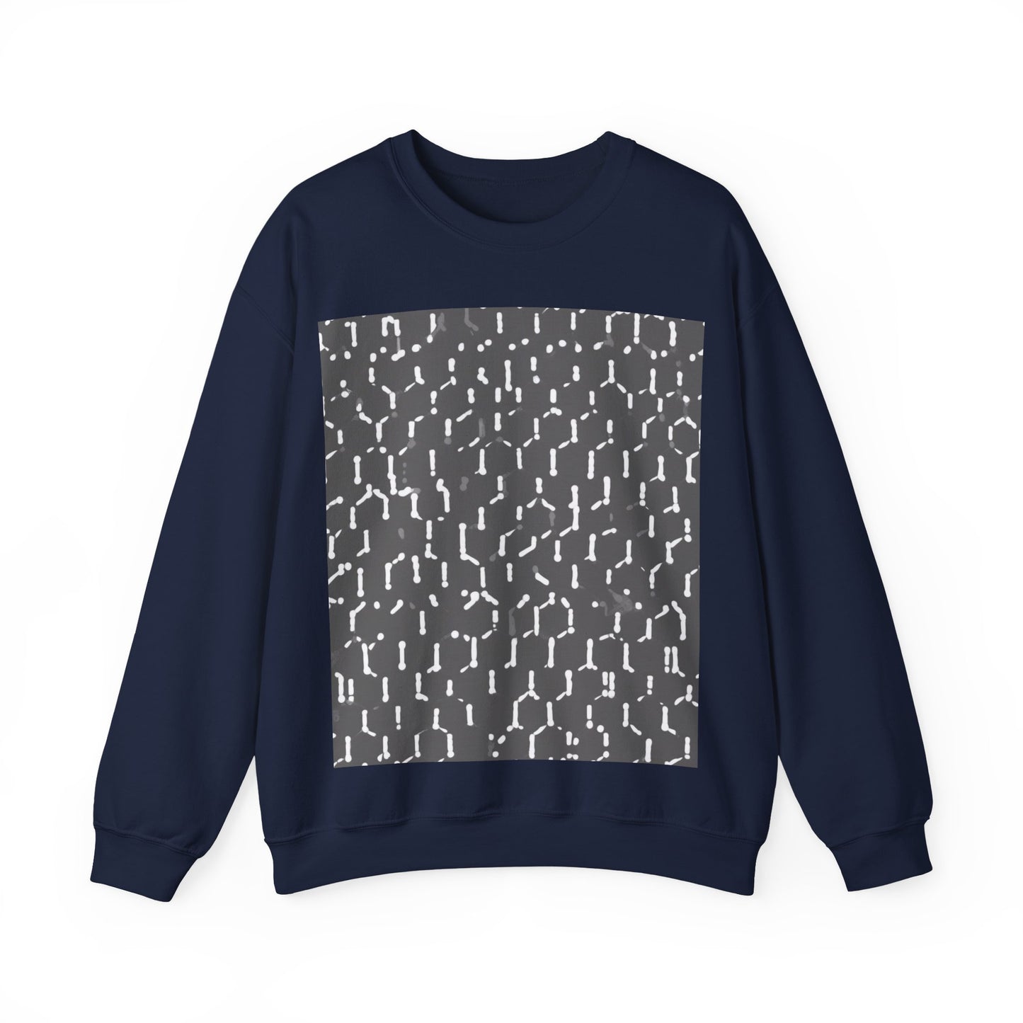 boostlete-recovery-progress-pattern-dotted-industrial-0355 — Unisex Heavy Blend Crewneck (G18000)