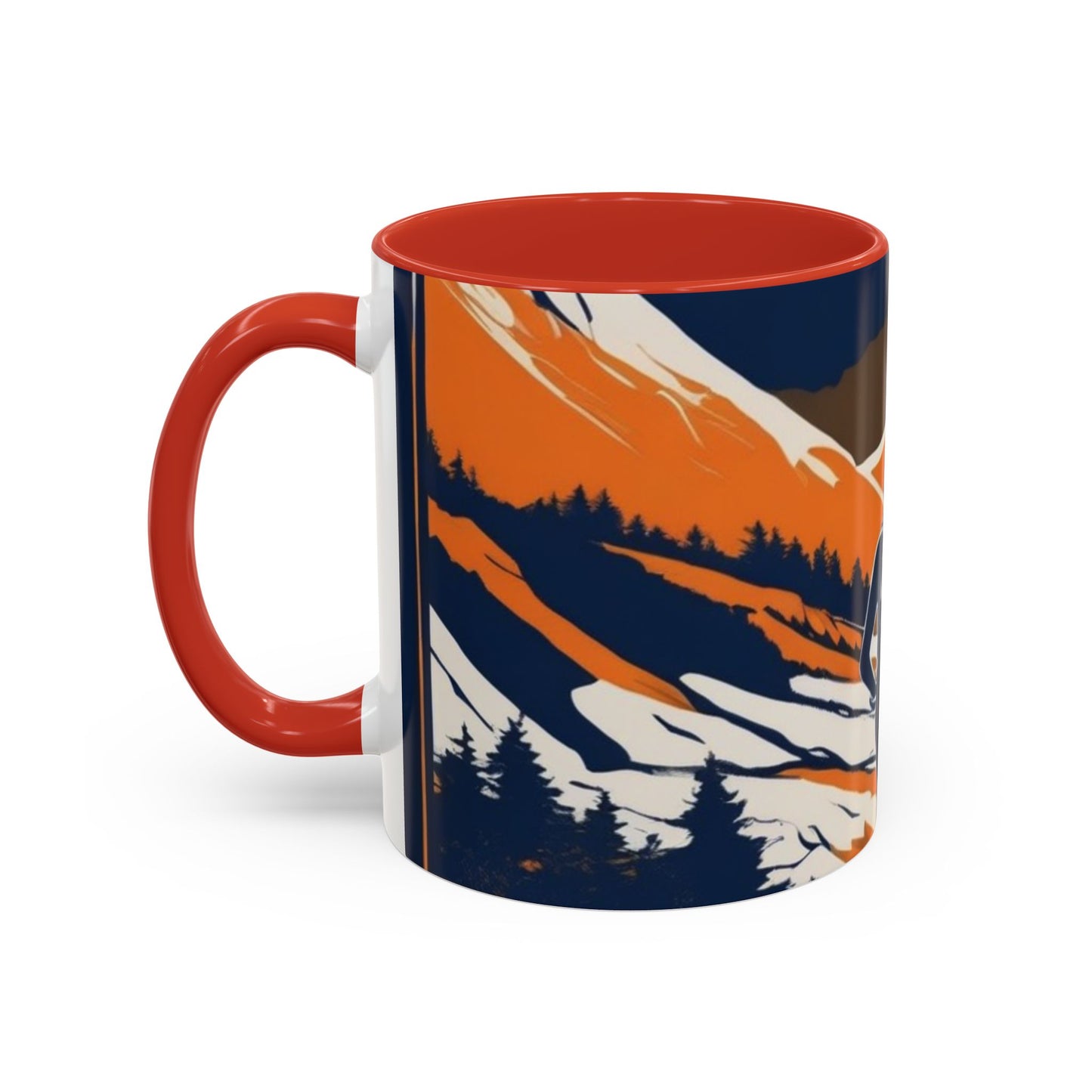 boostlete-quiet-power-scene-trail-duotone-modern-0120 — Accent Mug 11oz/15oz