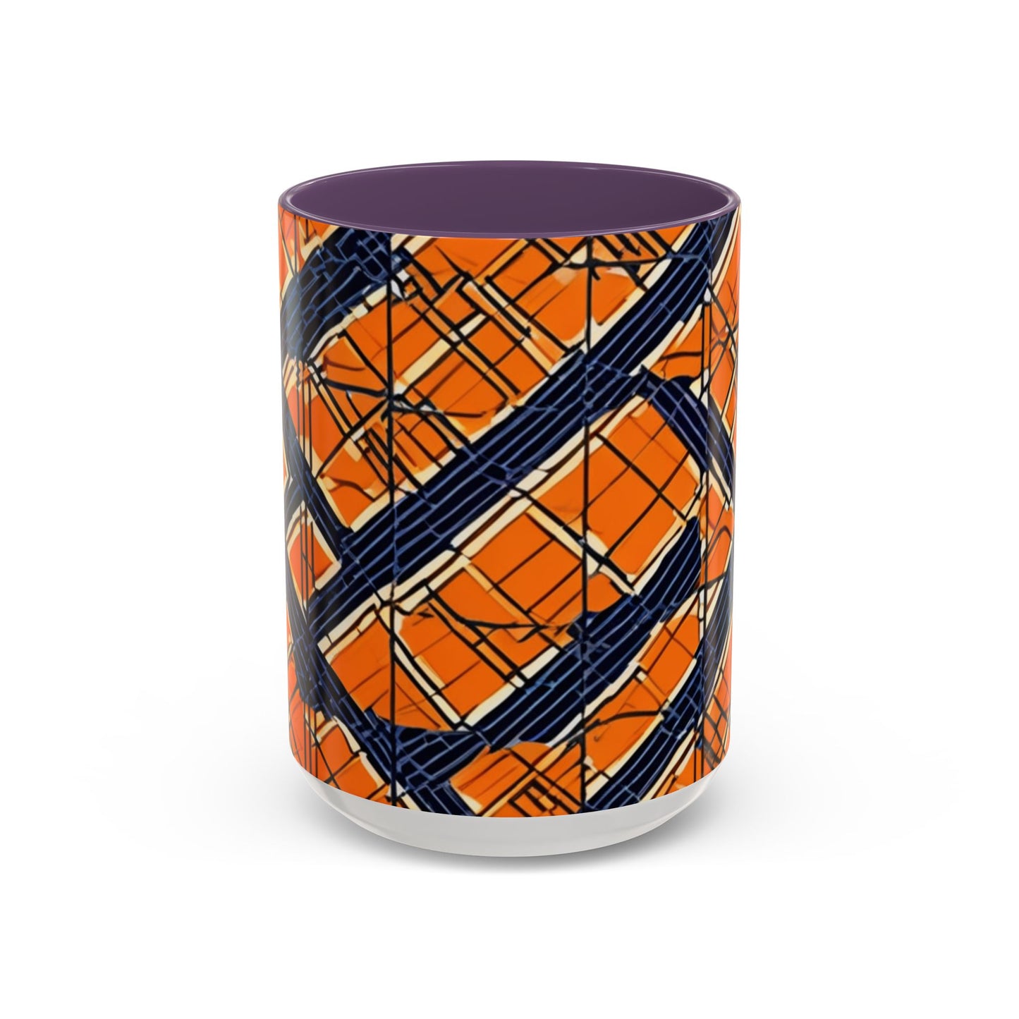 boostlete-boost-mode-pattern-plate-number-monoline-0571 — Accent Mug 11/15oz
