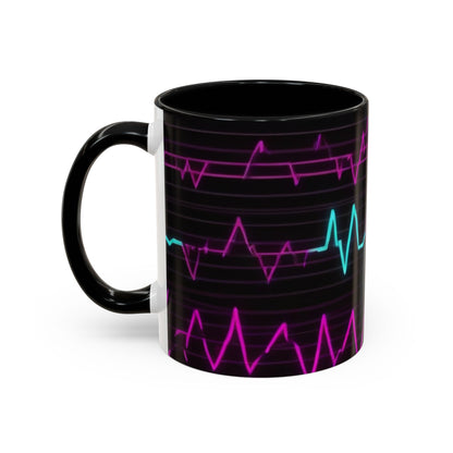 boostlete-boost-mode-pattern-ekg-modern-0111 — Accent Mug 11oz/15oz