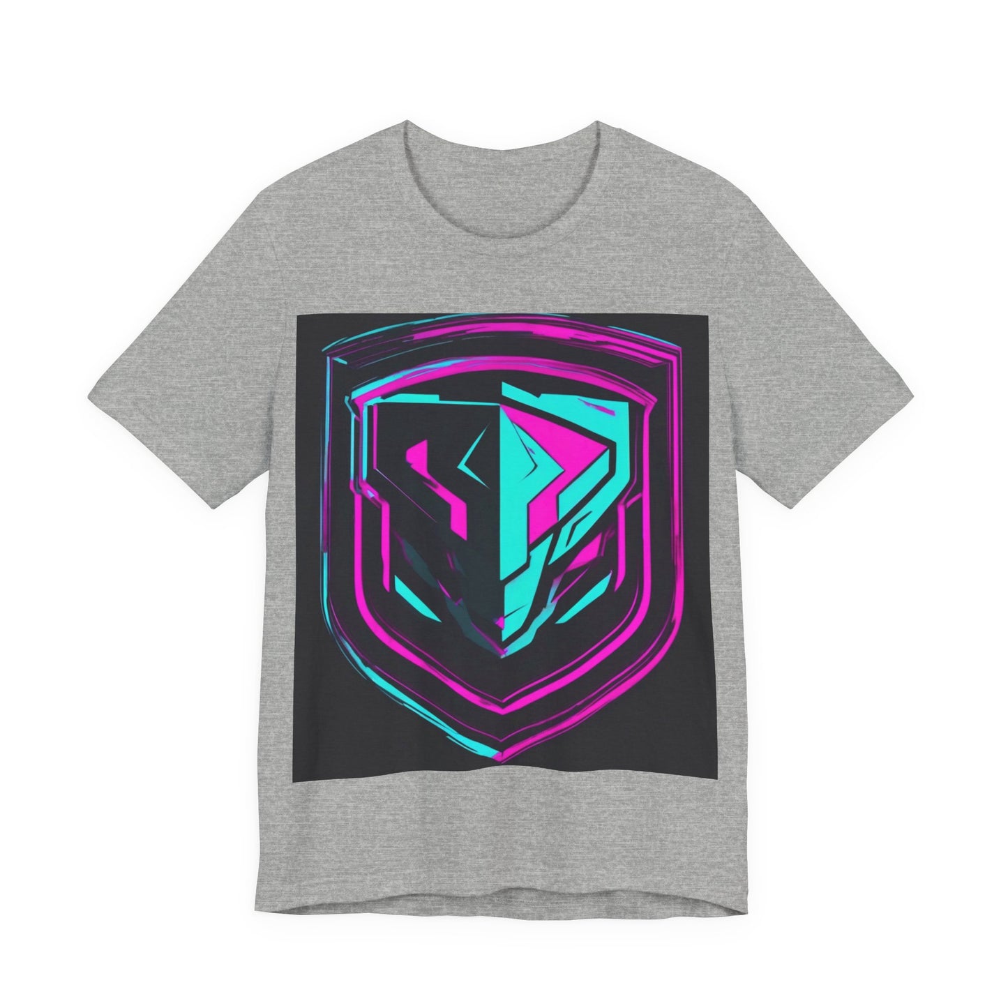 boostlete-pr-season-icon-shield-speed-industrial-0270 — Unisex Jersey Short Sleeve (B+C 3001)