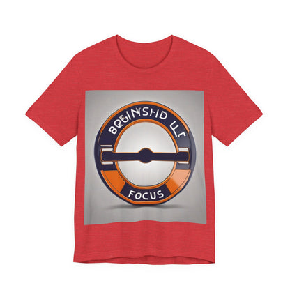 boostlete-quiet-power-icon-barbell-3d-athletic-0038 — Unisex Jersey Short Sleeve (B+C 3001)