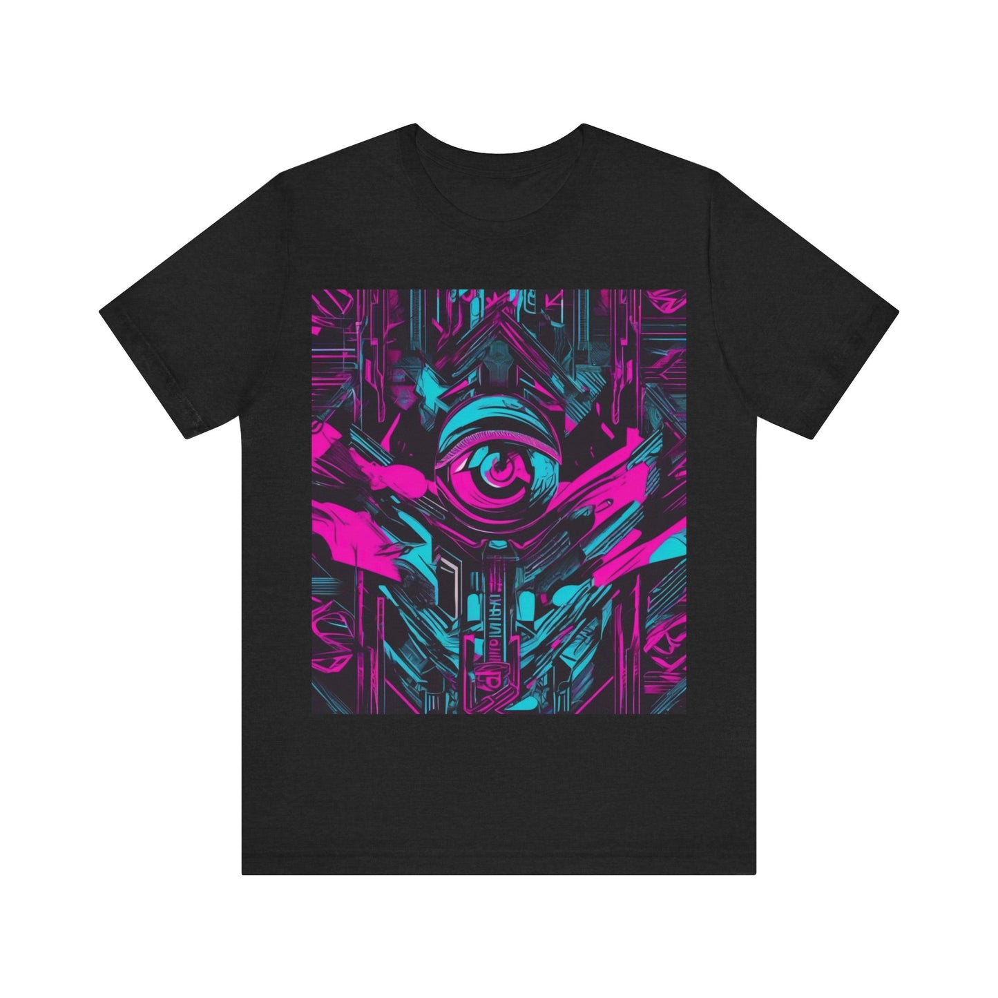 boostlete-iron-intent-type-eyes-up-forward-big-line-art-0065 — Unisex Jersey Short Sleeve (B+C 3001)