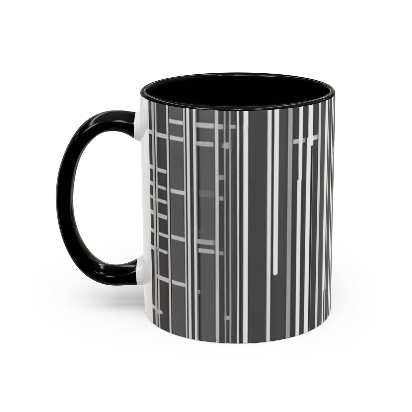 boostlete-boost-mode-pattern-barcode-blueprint-0463 — Accent Mug 11/15oz