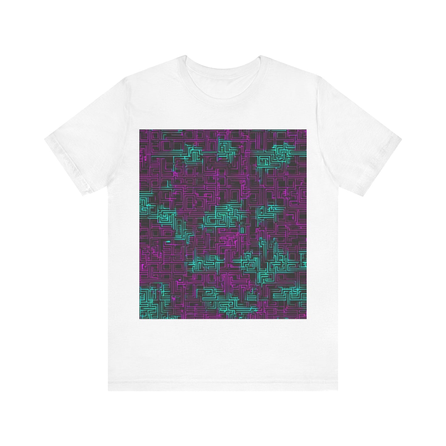 boostlete-boost-mode-pattern-plate-number-monoline-0079 — Unisex Jersey Short Sleeve (B+C 3001)