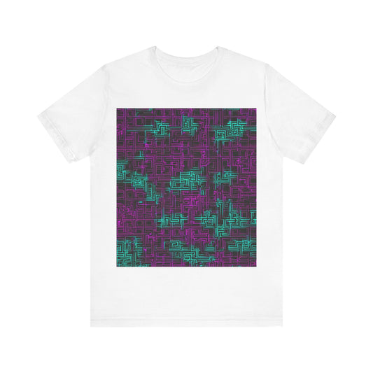 boostlete-boost-mode-pattern-plate-number-monoline-0079 — Unisex Jersey Short Sleeve (B+C 3001)