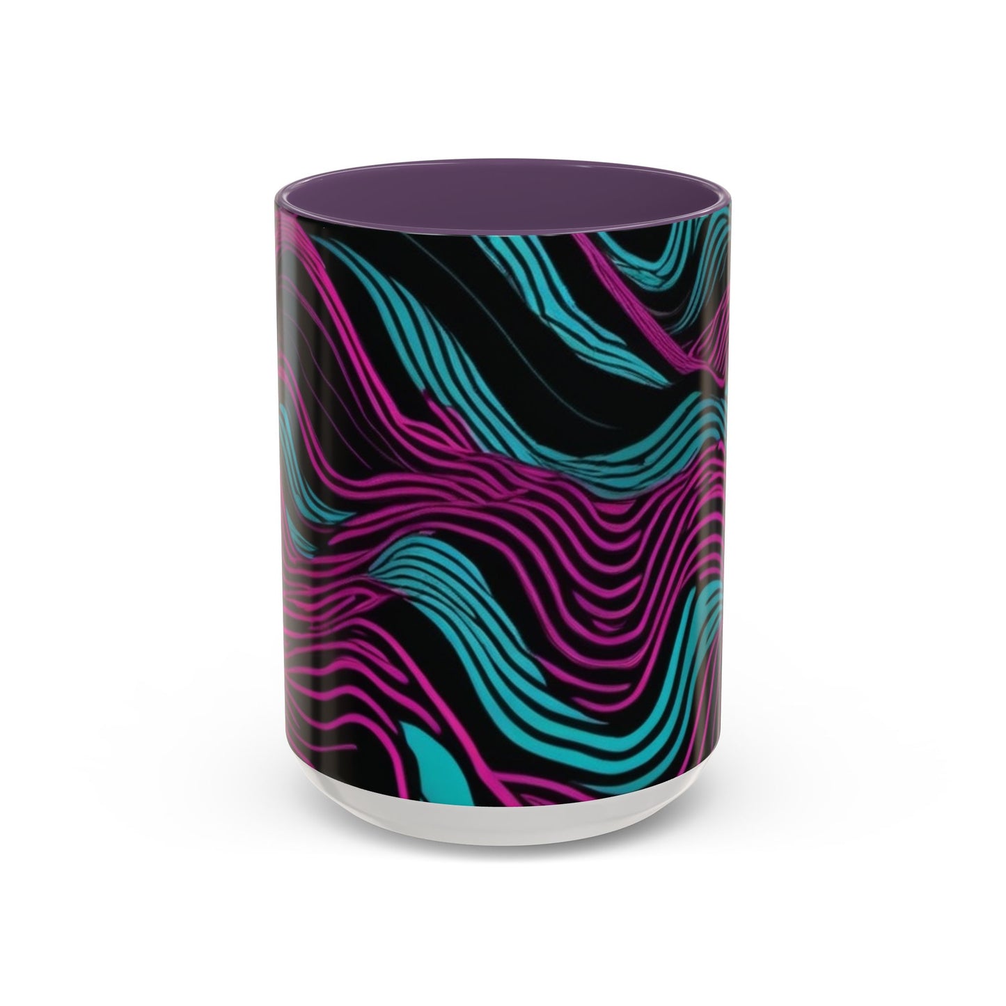 boostlete-recovery-progress-pattern-topographic-engraved-0119 — Accent Mug 11oz/15oz