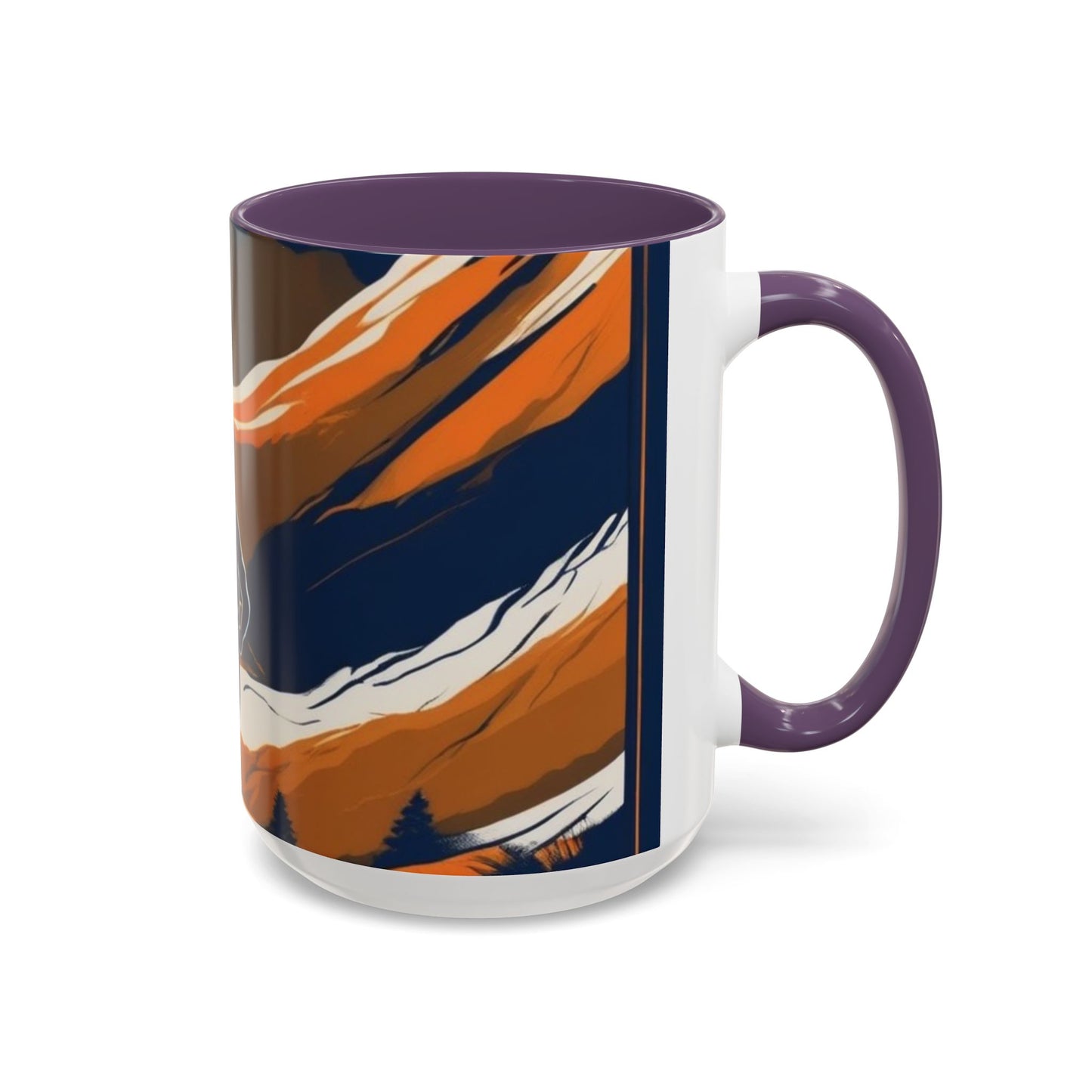 boostlete-quiet-power-scene-trail-duotone-modern-0120 — Accent Mug 11oz/15oz
