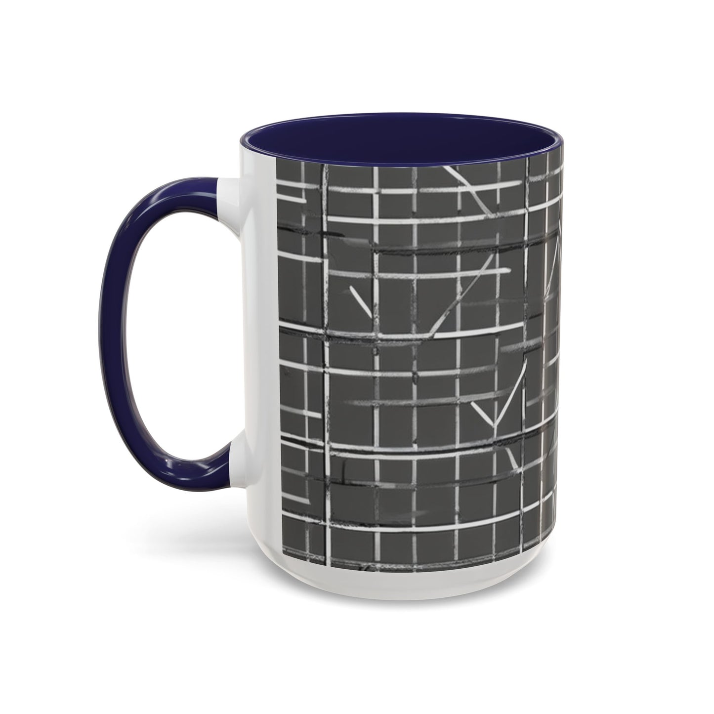boostlete-rise-grind-pattern-plate-number-monoline-0291 — Accent Mug 11/15oz