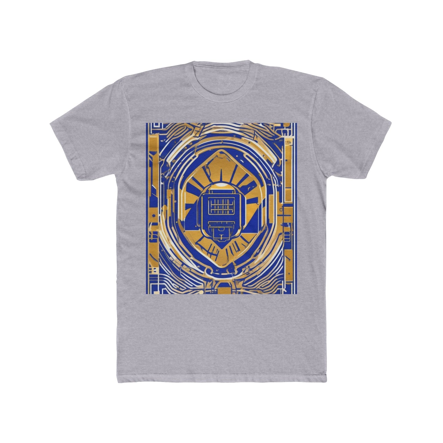 boostlete-mile-by-mile-icon-battery-motion-monoline-0002 — Unisex Cotton Crew Tee (NL 3600)