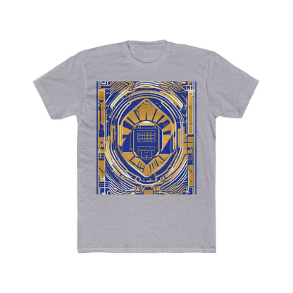 boostlete-mile-by-mile-icon-battery-motion-monoline-0002 — Unisex Cotton Crew Tee (NL 3600)