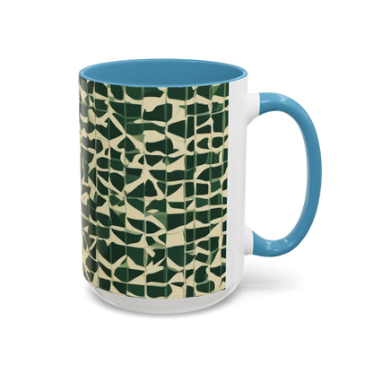 boostlete-iron-intent-pattern-plate-number-isometric-0099 — Accent Mug 11oz/15oz