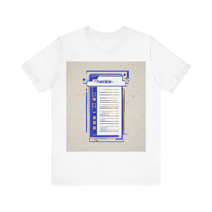 boostlete-am-crew-icon-checklist-glitch-badge-0018 — Unisex Jersey Short Sleeve (B+C 3001)