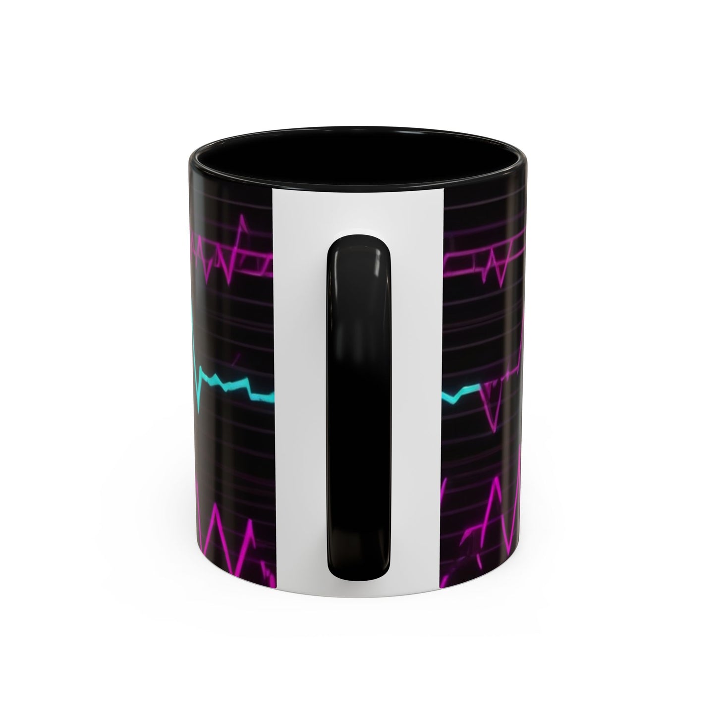 boostlete-boost-mode-pattern-ekg-modern-0111 — Accent Mug 11oz/15oz