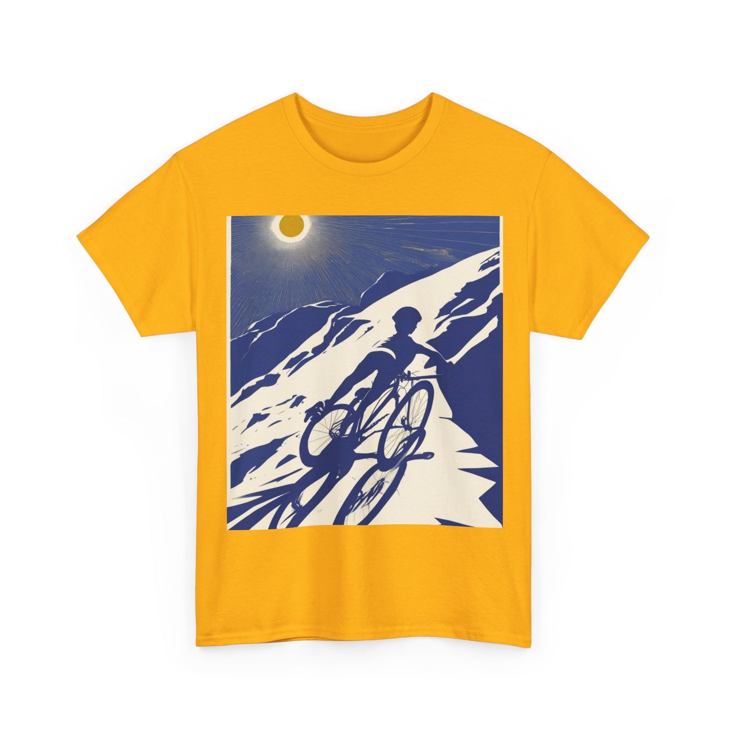 boostlete-am-crew-scene-cyclist-offset-bold-0008 — Unisex Heavy Cotton Tee (Gildan 5000)