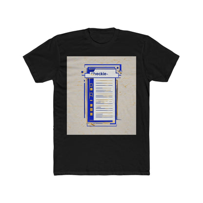 boostlete-am-crew-icon-checklist-glitch-badge-0018 — Unisex Cotton Crew Tee (NL 3600)