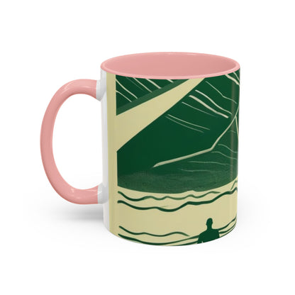 boostlete-mile-by-mile-icon-swimmer-motion-isometric-0078 — Accent Mug 11oz/15oz