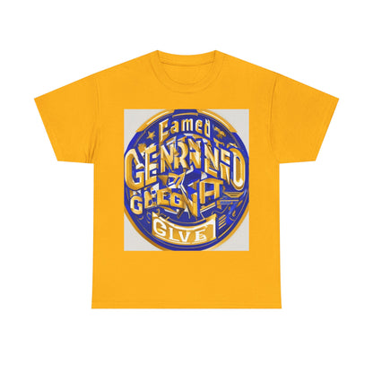boostlete-pr-season-type-earned-not-given-badge-isometric-0105 — Unisex Heavy Cotton Tee (Gildan 5000)
