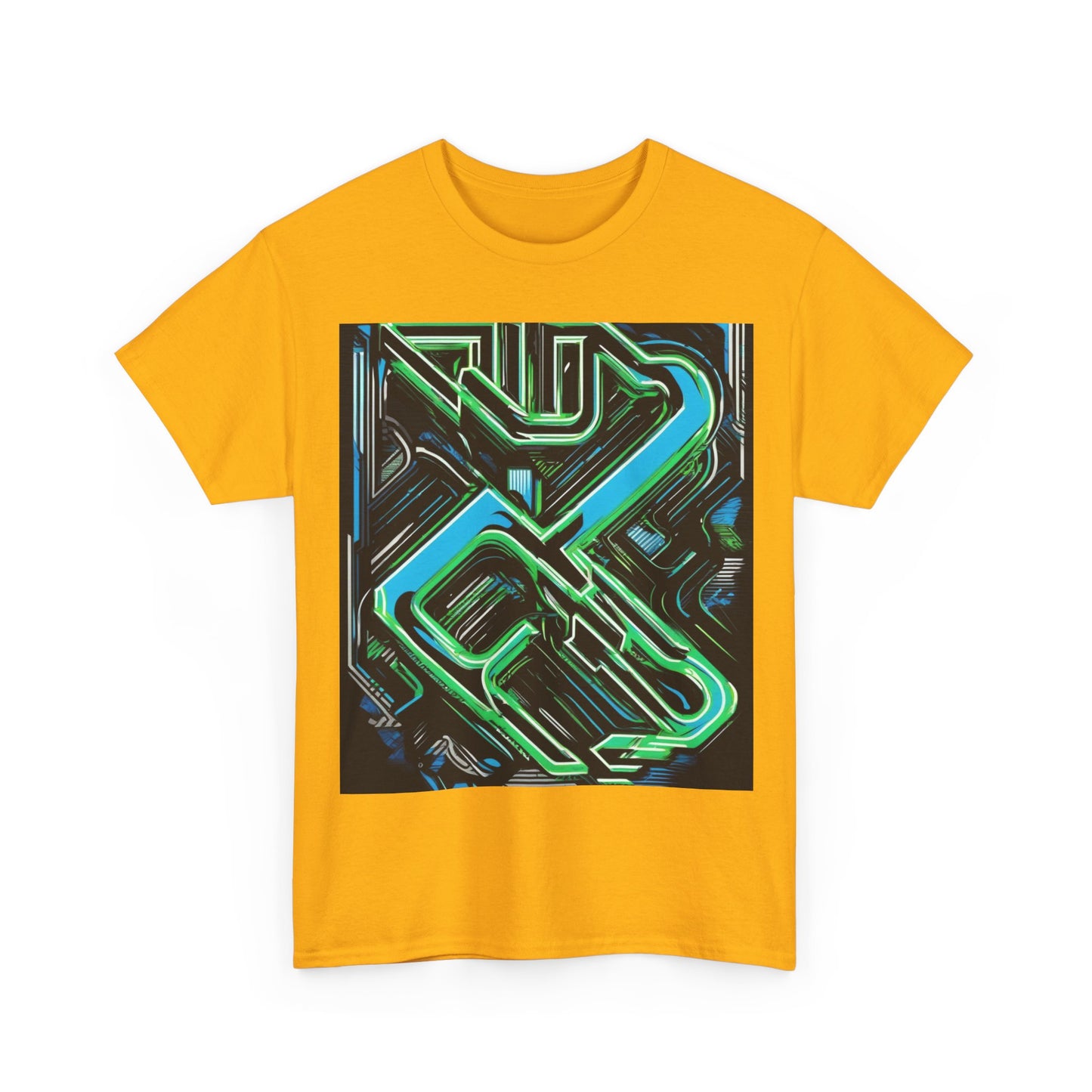 boostlete-boost-mode-type-constancia-gana-diagonal-badge-0185 — Unisex Heavy Cotton Tee (Gildan 5000)