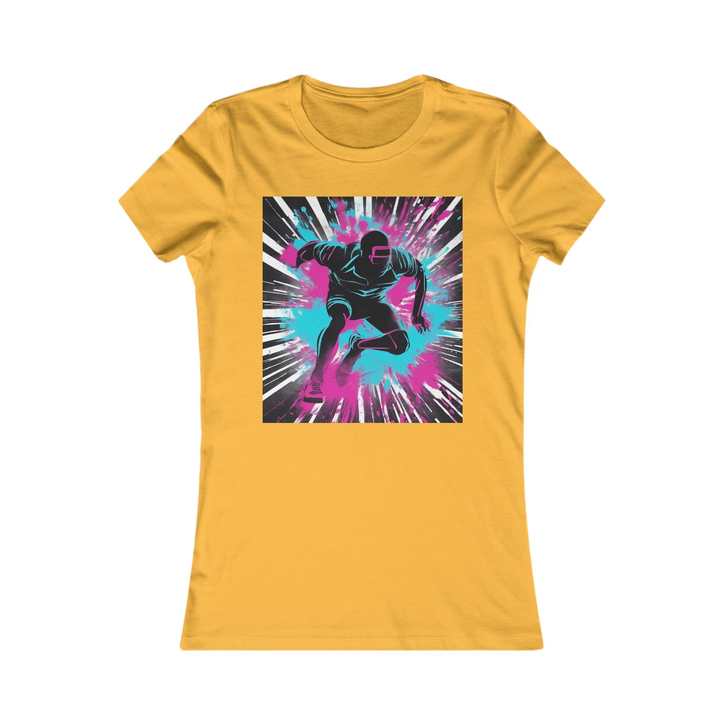 boostlete-recovery-progress-scene-sprinter-chalk-bold-0220 — Women's Favorite Tee (B+C 6004)