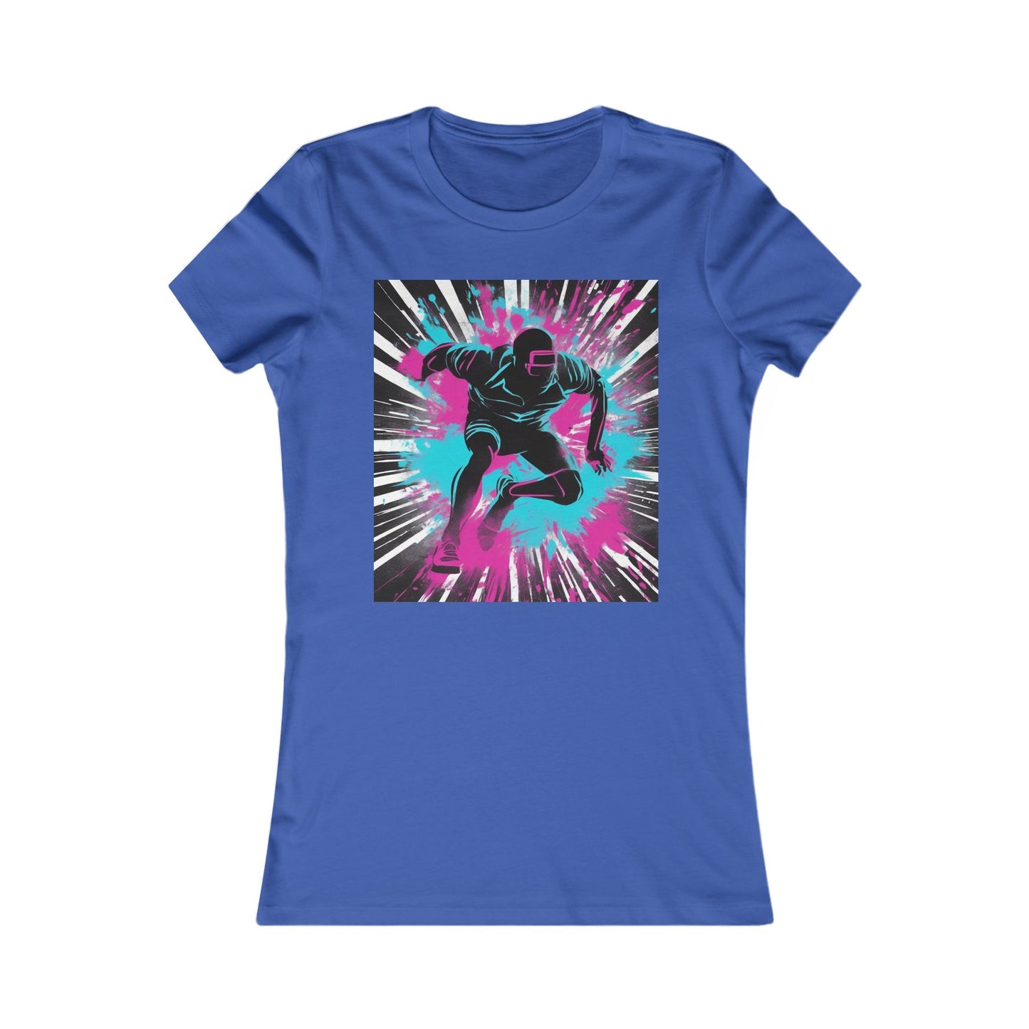 boostlete-recovery-progress-scene-sprinter-chalk-bold-0220 — Women's Favorite Tee (B+C 6004)