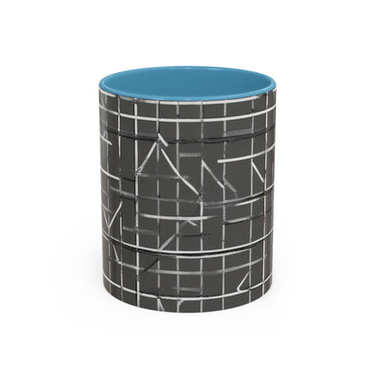 boostlete-rise-grind-pattern-plate-number-monoline-0291 — Accent Mug 11/15oz